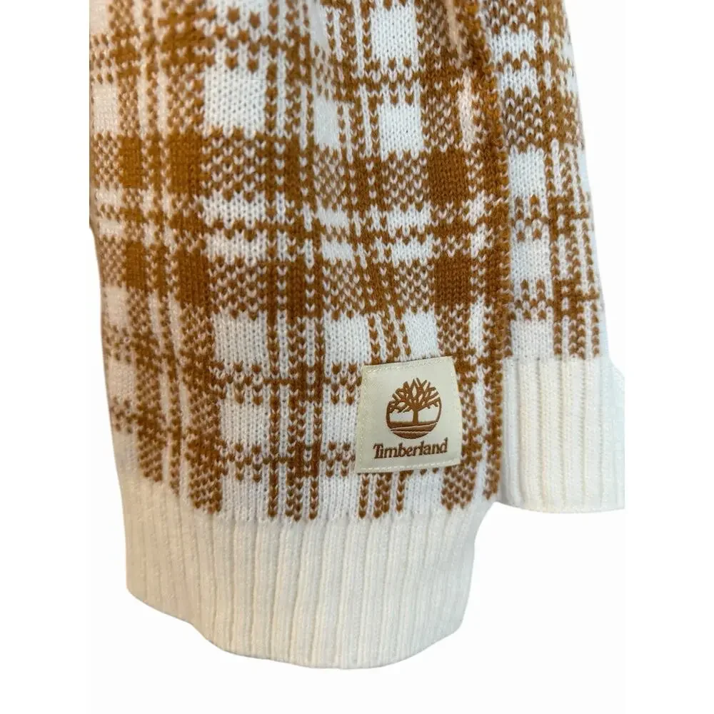 Timberland Buffalo Plaid Scarf‎ Knit Rectangle Preppy Academia Outdoors Camp